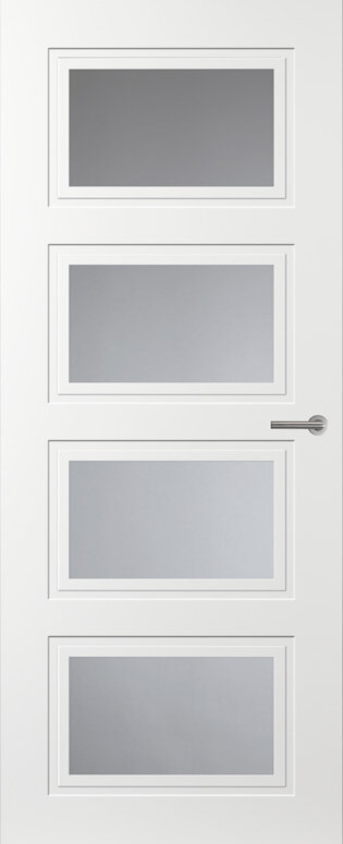Binnendeur met glas CE08 | Cameo