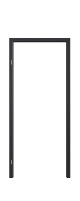 Gefolieerd montagekozijn opdek | model 01 en 03 | Diep zwart